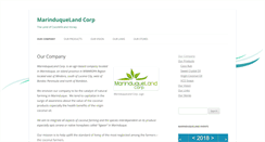 Desktop Screenshot of marinduqueland.com